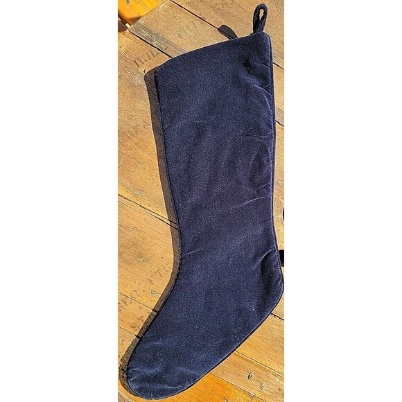 Lands' End Needlepoint Christmas Stocking BRODY Snowman Wool Discontinued C1 - Picture 11 of 12